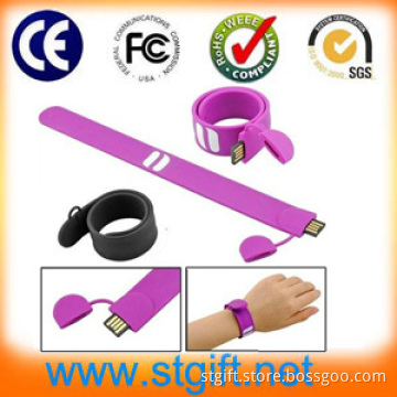 Advertising Gifts Silicon Bracelet USB, Wristband USB Drive, USB Memory Stick
